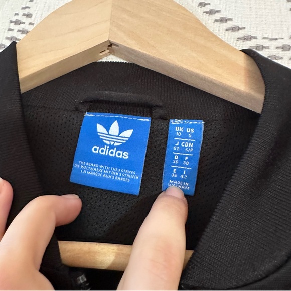 Adidas Black Track Jacket - Picture 2 of 3